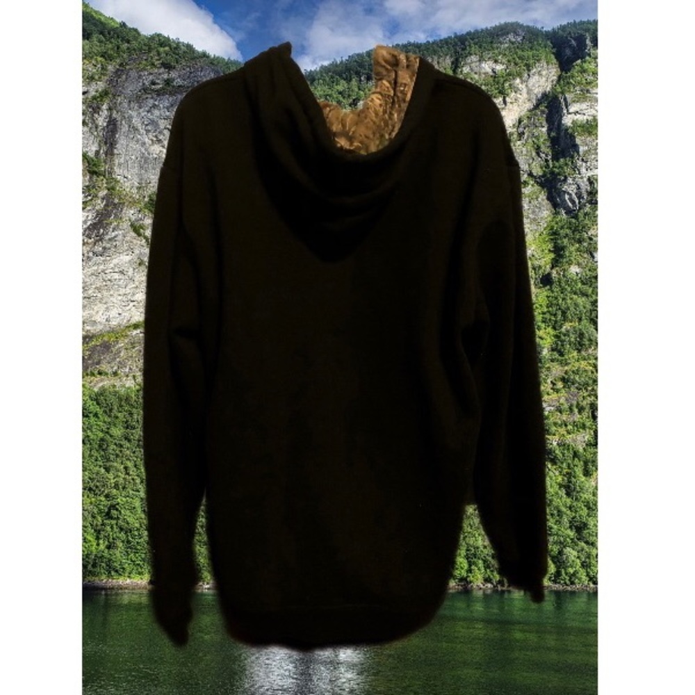 CAMO STARS & STRIPES HOODIE BUCK WEAR: LG - Picture 2 of 9